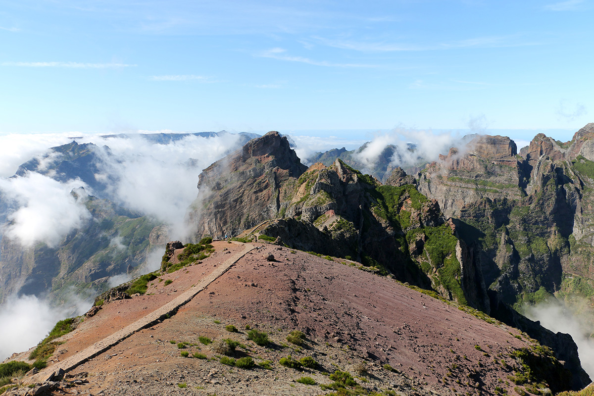 Дорога к Pico Do Arieiro